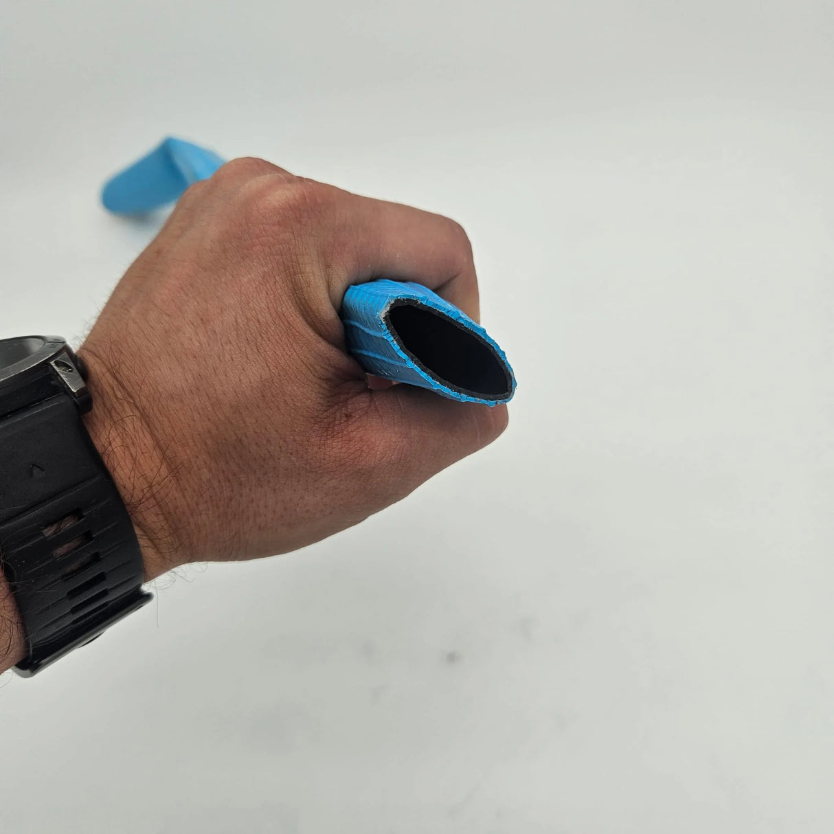 Ochronna osłona z PVC, niebieski – szerokość 45 mm