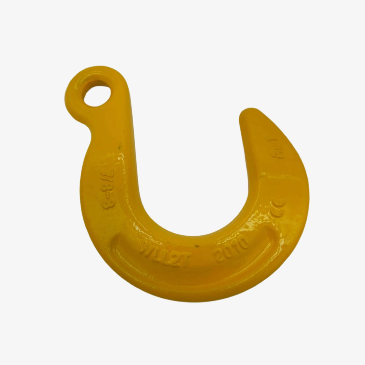 Hak kontenerowy z uchem, klasa 8, żołta FORANKRA