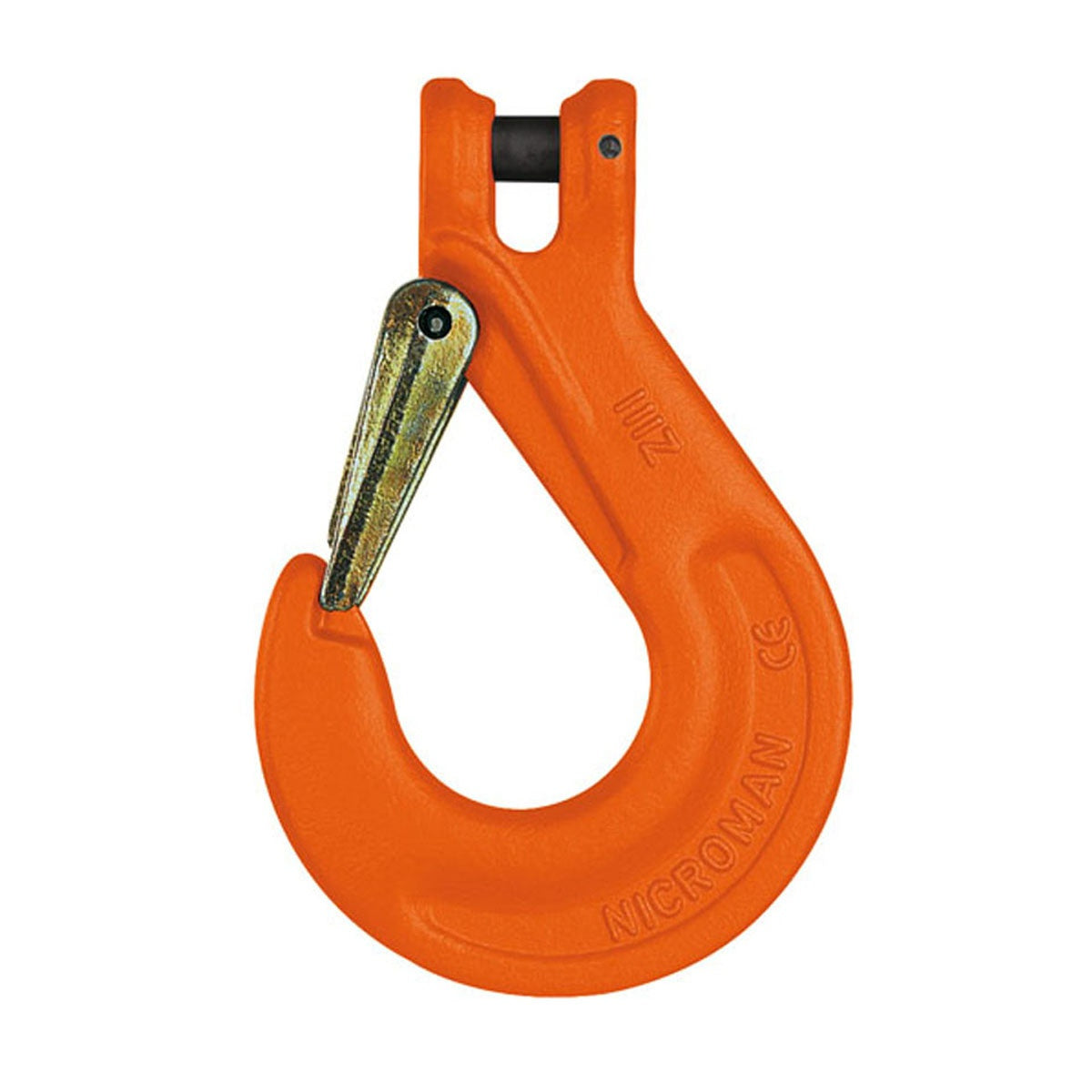 Hak z zabezpieczeniem widełkowy KHSW, klasa 10, PEWAG WINNER