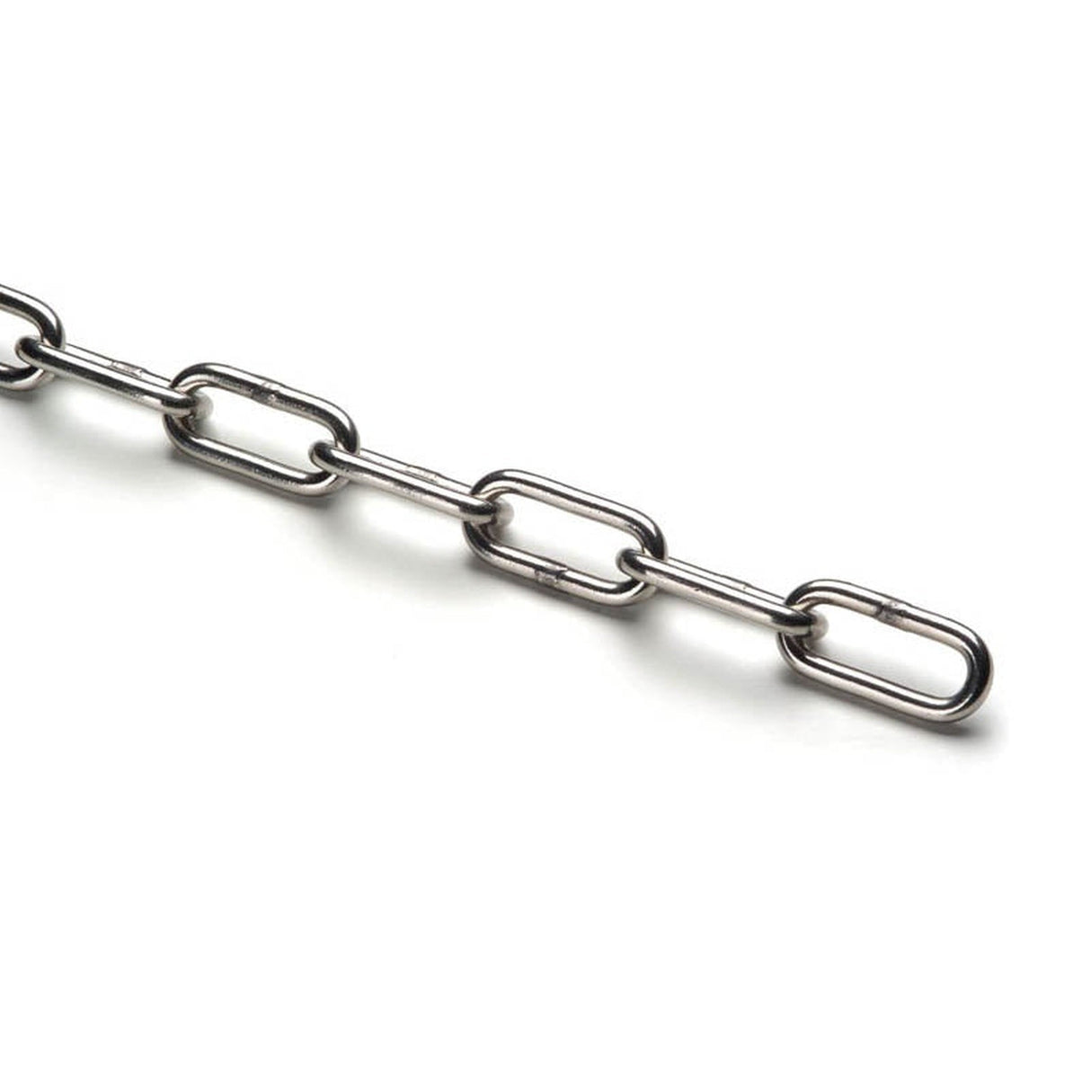 Łańcuch nierdzewny DIN 763/5685 C, długie ogniwa, AISI 316/L