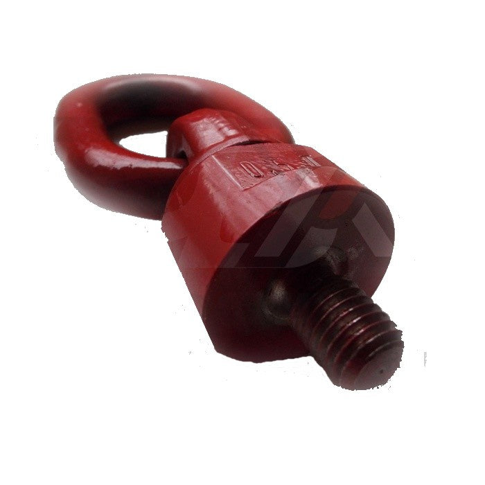 Śruba z uchem obrotowo uchylnym wkręcana, punkt mocujący, klasa 8, typ-430, czerwona