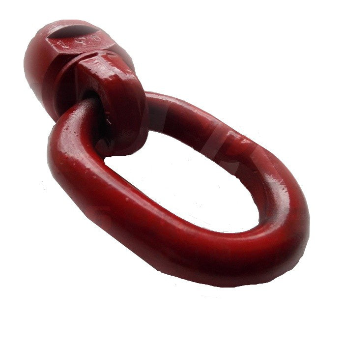 Śruba z uchem obrotowo uchylnym wkręcana, punkt mocujący, klasa 8, typ-430, czerwona