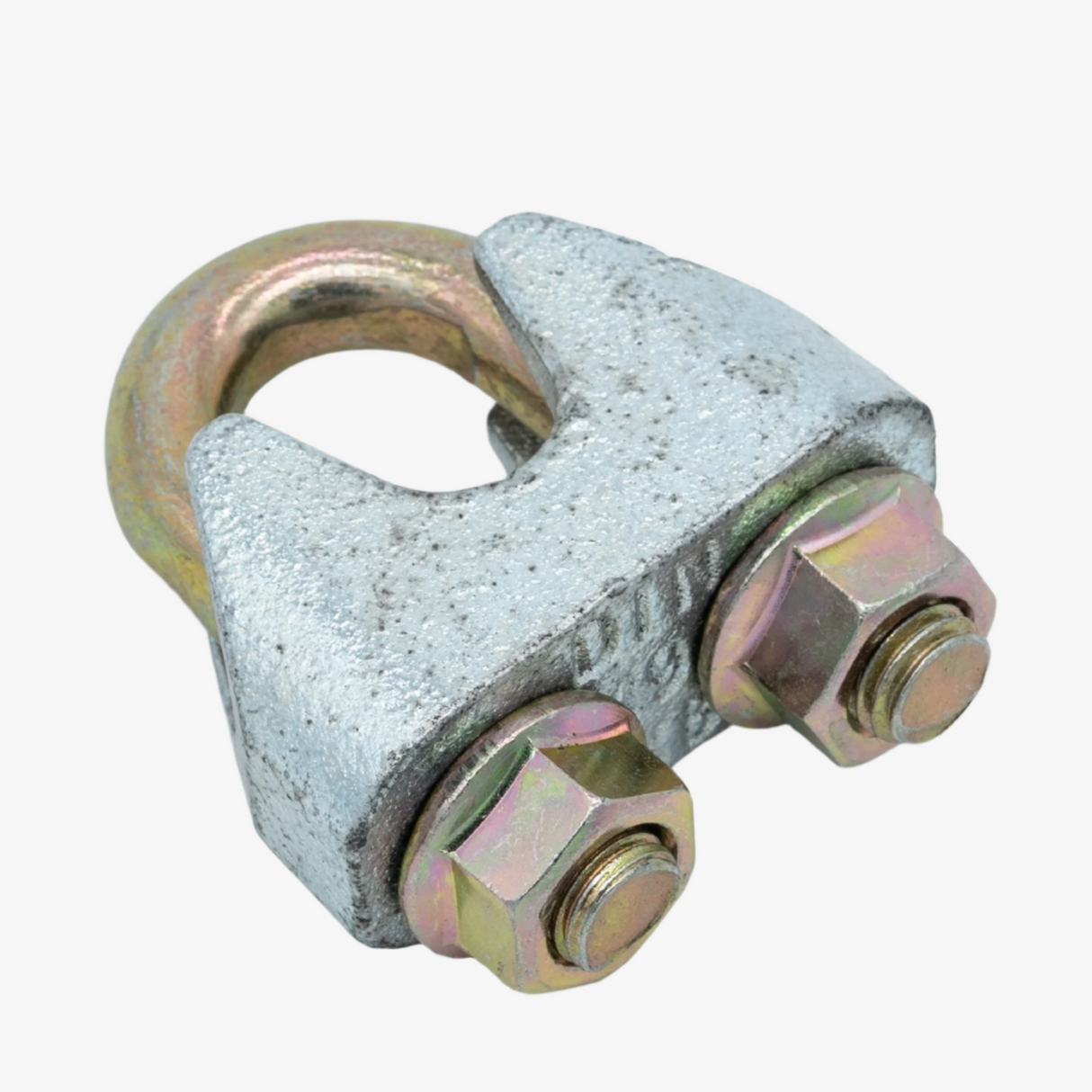 Zacisk linowy kabłąkowy EN 13411-5, ocynk (dawn. DIN 1142)