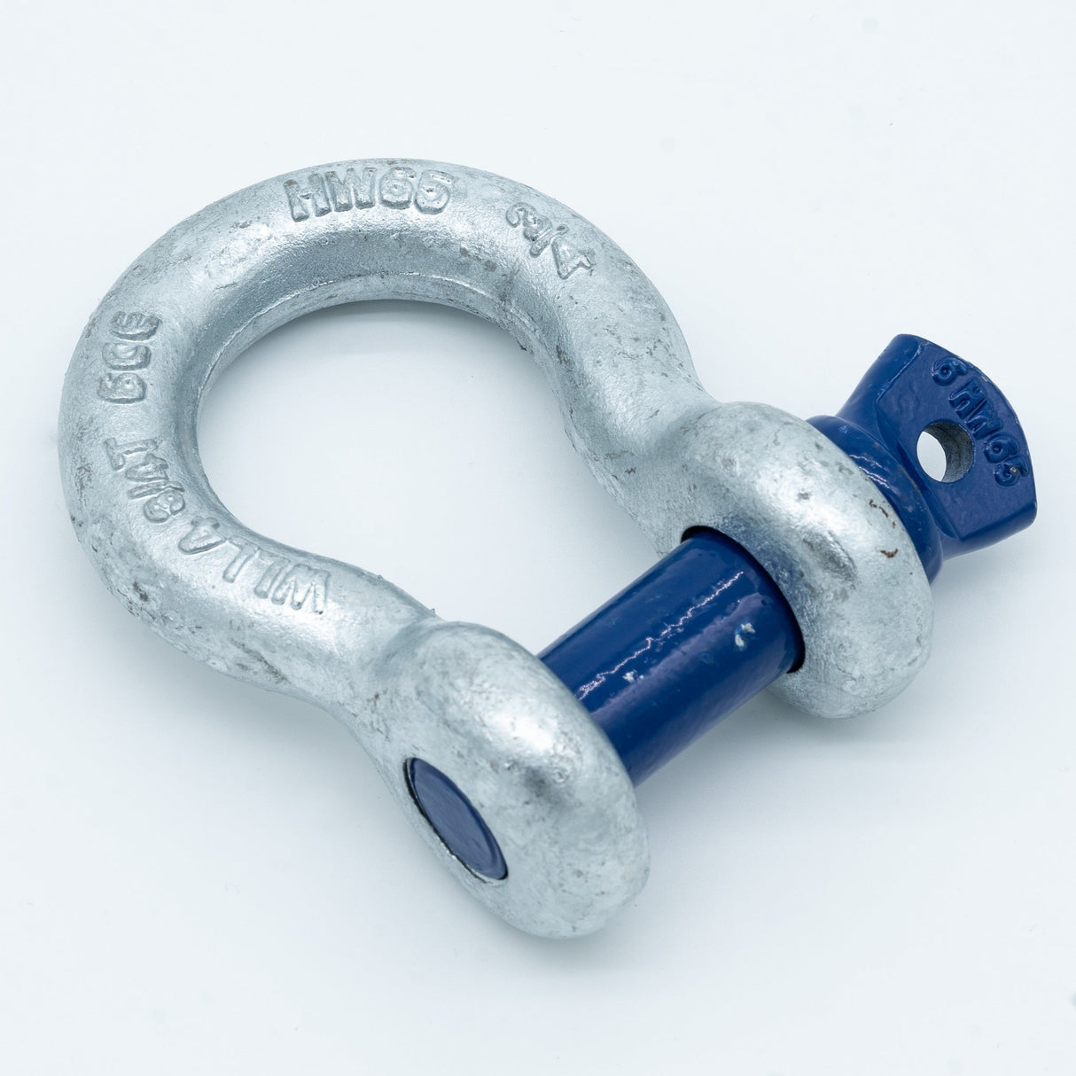 Szekla forma omega wysokiej wytrzymałości HA2 z bolcem oczkowym, ocynk
