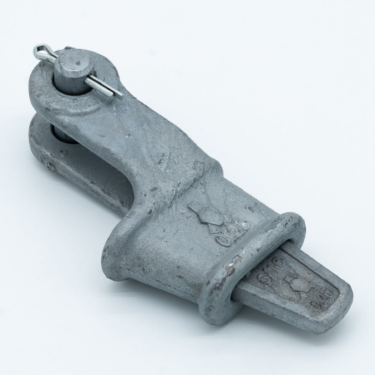 OWS P - Końcówka do lin klinowa malowana, z nakrętką i zawleczką