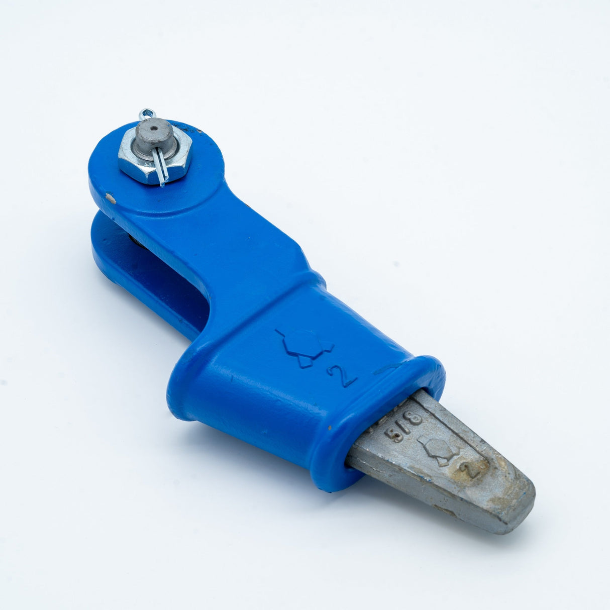 OWS B - Końcówka do lin klinowa malowana, z nakrętką i zawleczką