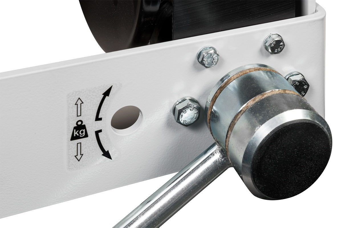 Wciągarka linowa ręczna GEBUWIN model WW, z przekładnią ślimakową, lakierowana GR