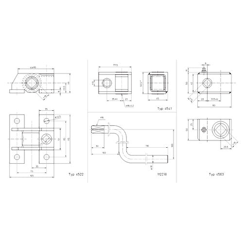 Przekładnia ślimakowa 45 HAACON