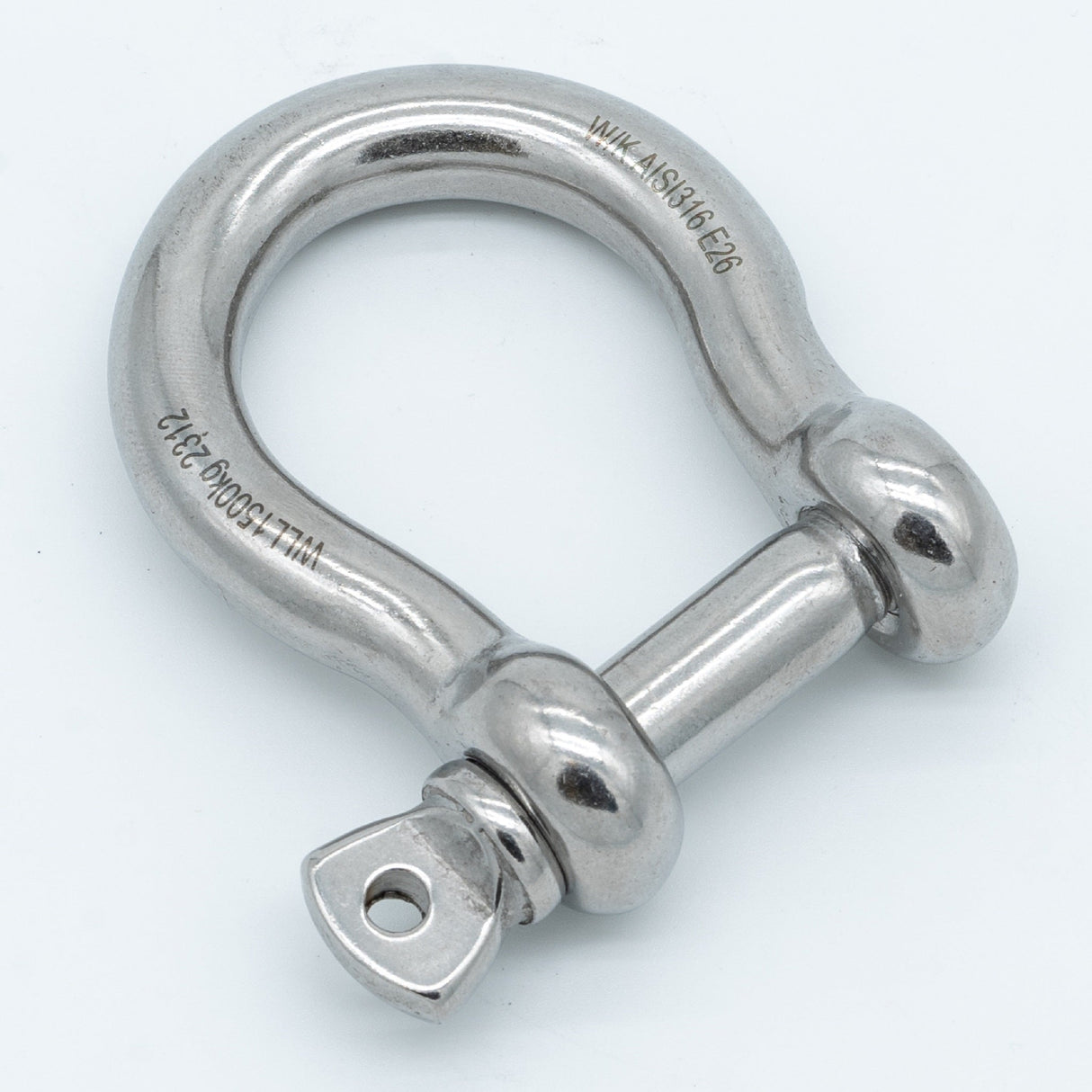 Szakla omega ze stali nierdzewnej - AISI 316 (A4)