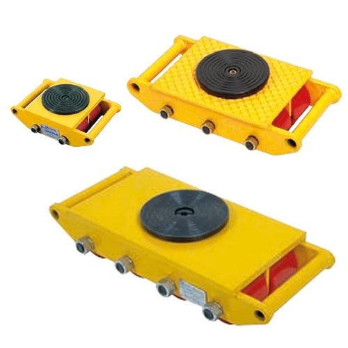 Platforma obrotowa - Wózek transportowy z kołami gumowanymi PU, EN 1757, HAKLIFT