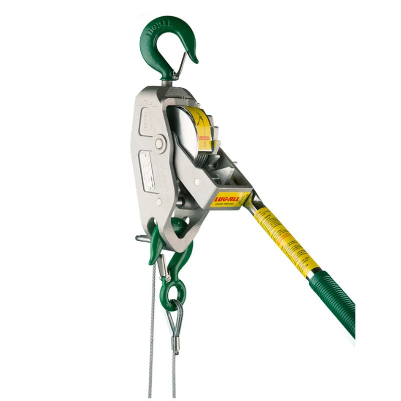 Wciągarka linowa grzechotkowa, 500kg/250kg, typ 150025SH-GER
