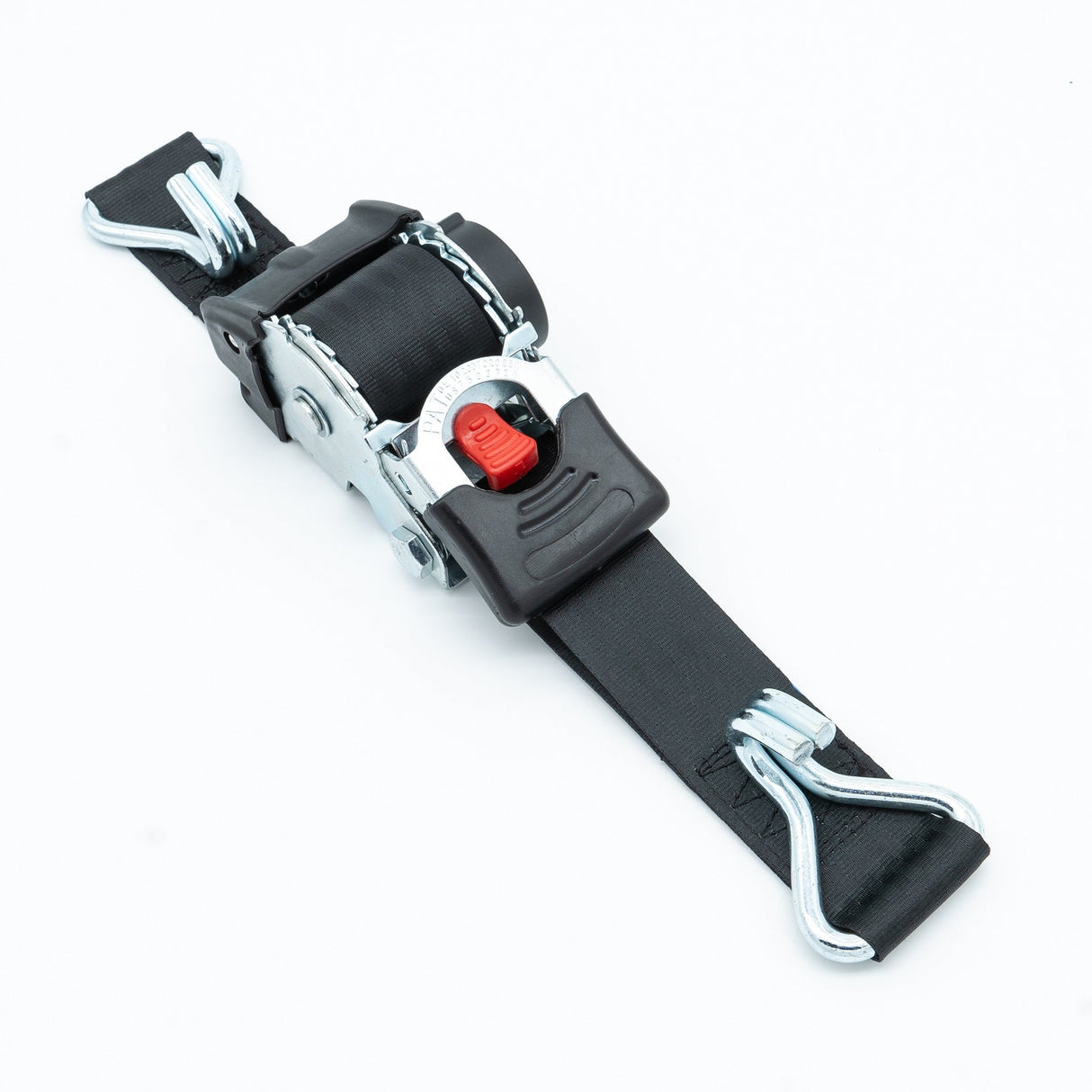 Pas transportowy samozwijający typ AZG25 IHD, czarny, 2xIHD LC 300daN