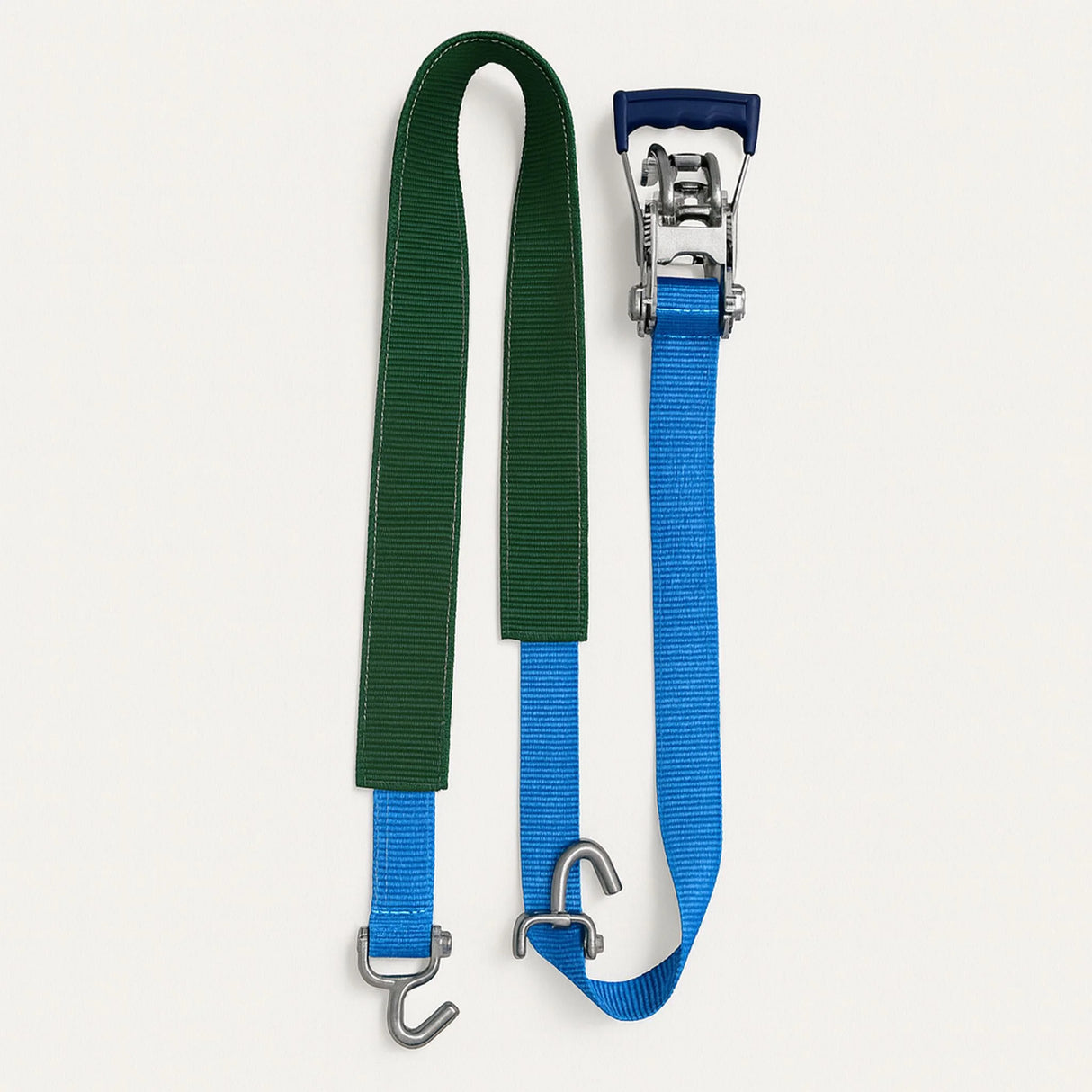 Pas mocujący do samochodu z osłoną, 50 mm, IHJO, LC 2500 daN, STF 350 daN, 2,8 m, VDI 2700 8.1