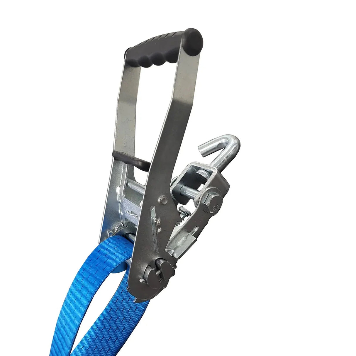 Pas mocujący do samochodu z osłoną, 50 mm, IHJO, LC 2500 daN, STF 350 daN, 2,8 m, VDI 2700 8.1