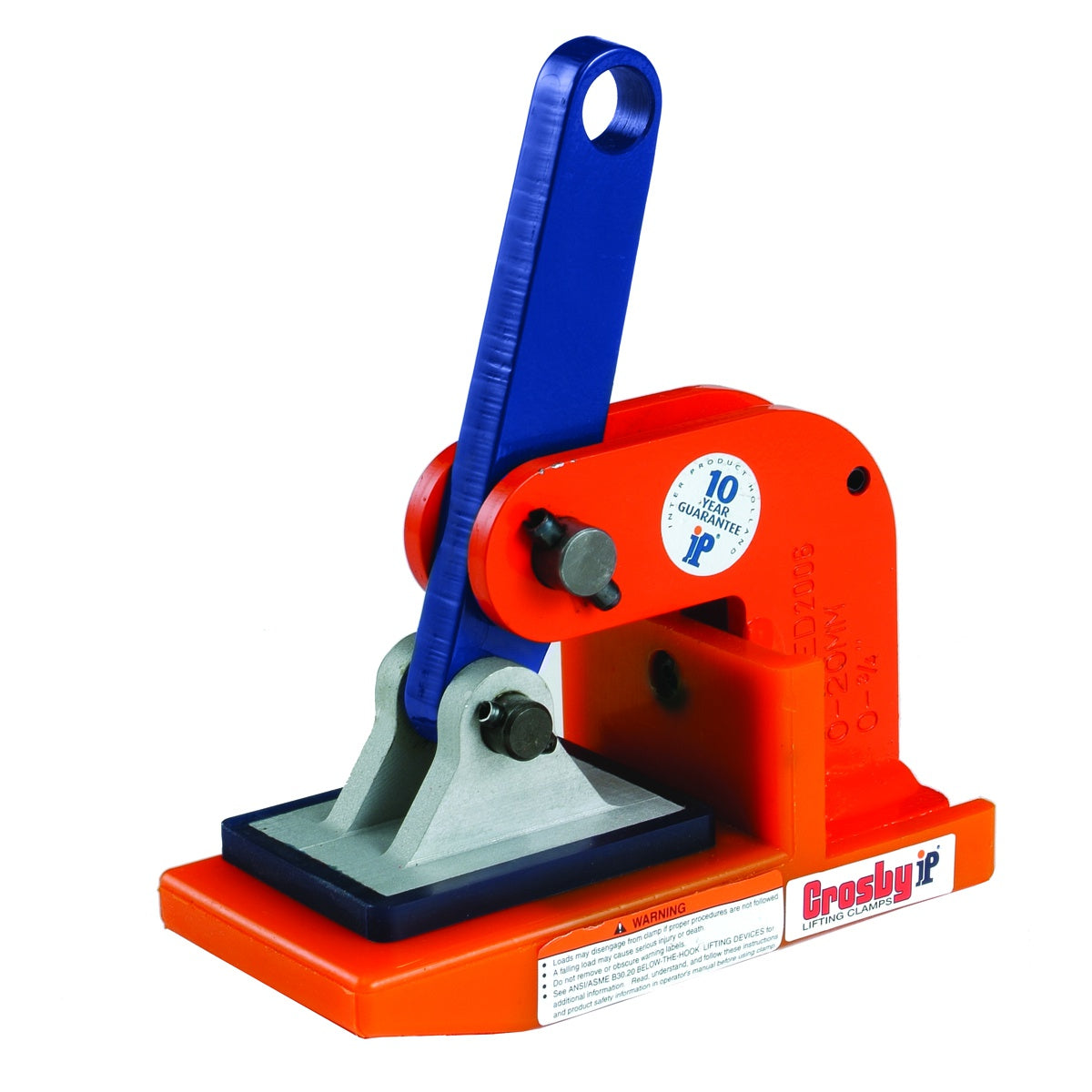 Uchwyt do podnoszenia w poziomie IPHNM10J - CROSBY - większy otwór szczęk