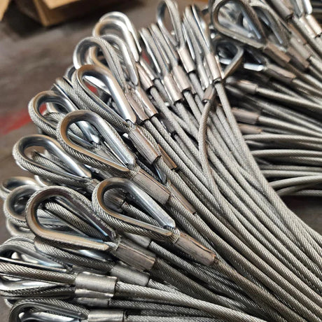 Produkcja lin stalowych o małej średnicy