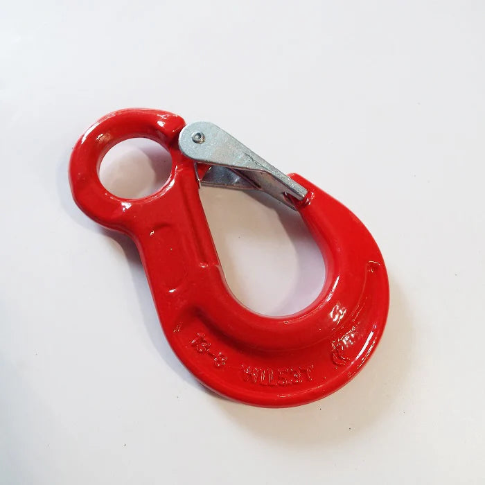 Hak z uchem i zabezpieczeniem DELTA