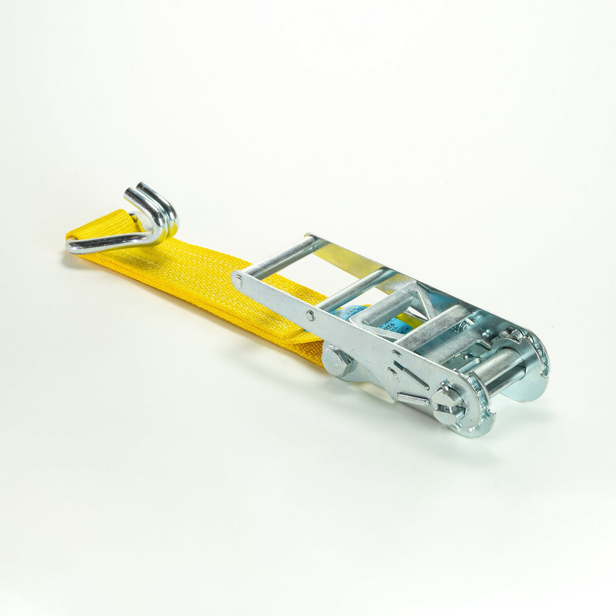Upínací pás typ 10002 IHD hák, pevná část, l=0,5m, š.75mm, 5000/10000daN, žlutý