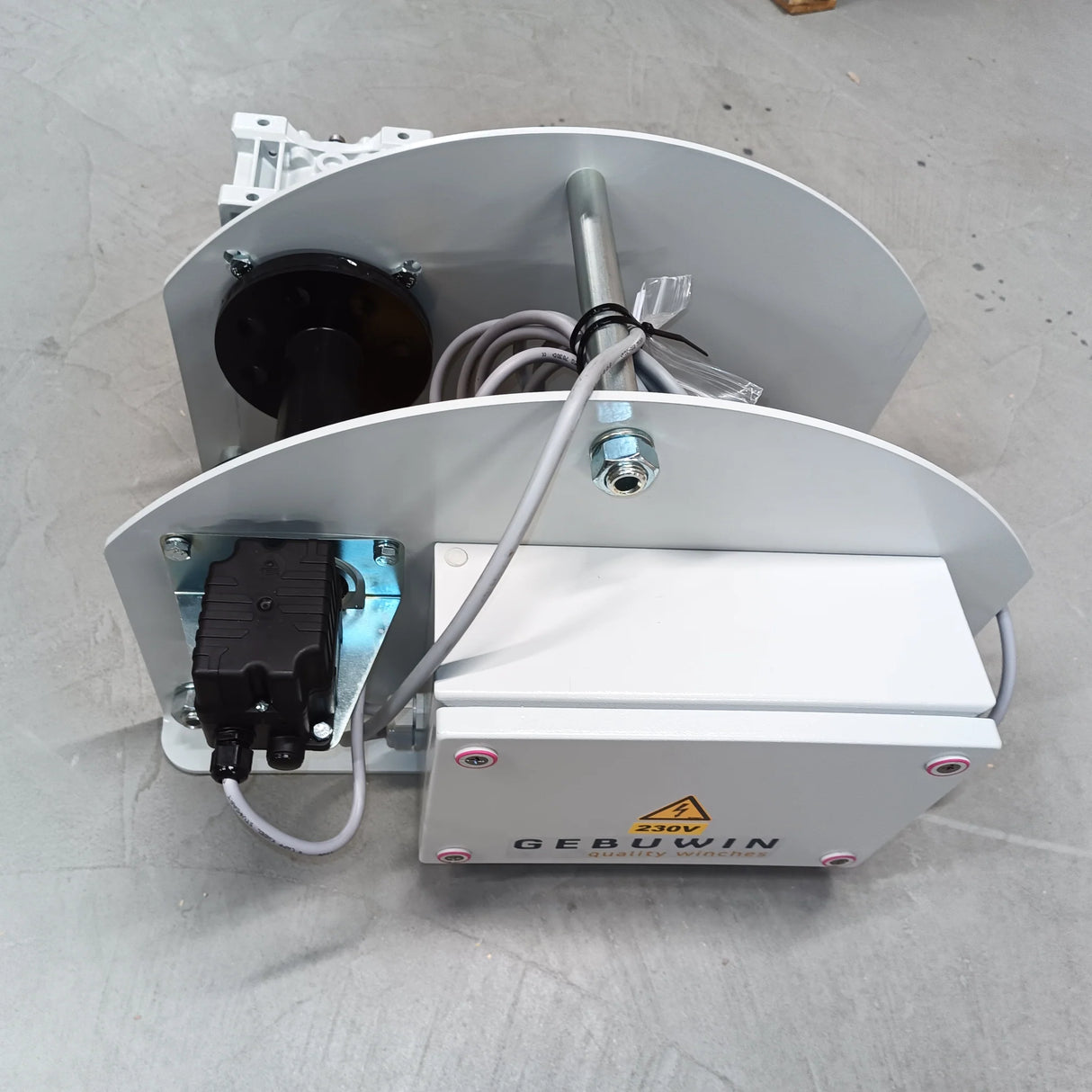 Elektryczna wciągarka linowa e-W do podnoszenia, 400V, GR – lakowana, GEBUWIN