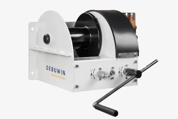 Wciągarka linowa DW1000 z przekładnią ślimakową do użycia z wiertarką, GEBUWIN