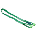 B4 2000 kg – Zawiesie pasowe pętla-pętla, czterowarstwowy, zielony, szerokość 30 mm