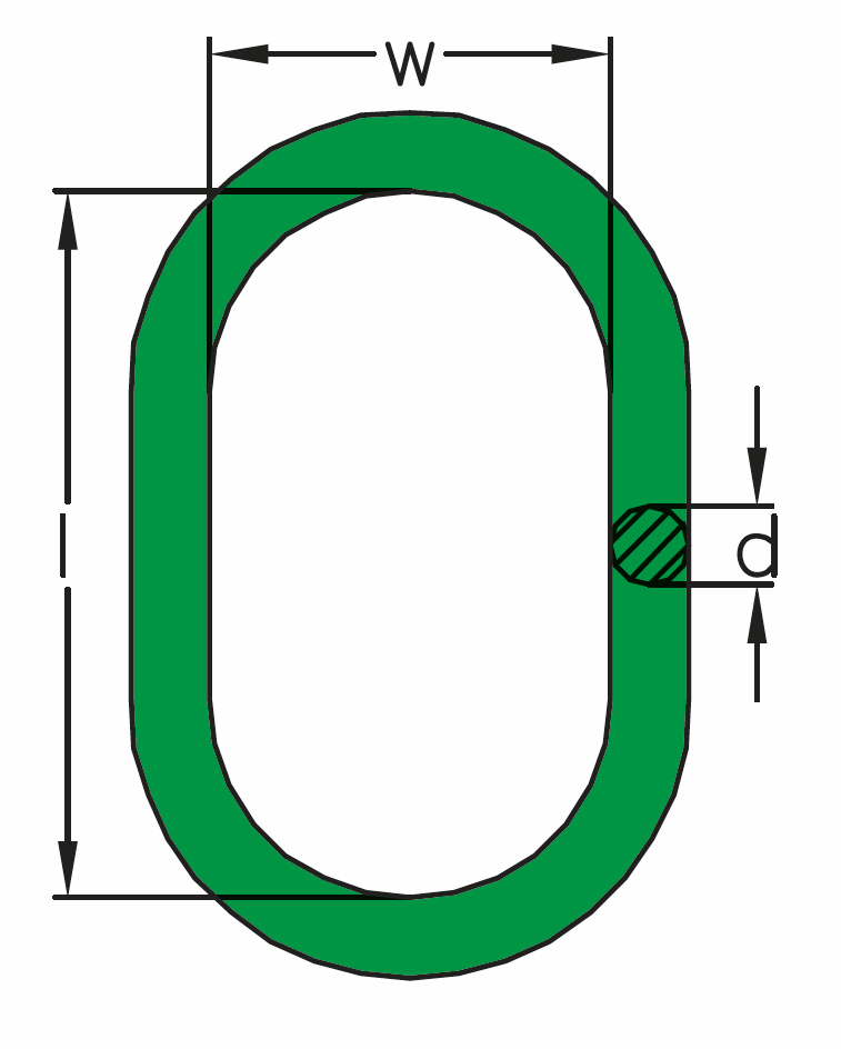 Ogniwo główne H, zielone, 1-2 cięgnowe, klasa 8