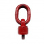 Śruba z uchem obrotowo uchylnym wkręcana, typ-430, nośność 15000kg, klasa 8, czerwona. M56x60 mm
