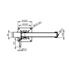 Żuraw obrotowy Tytan SD125-500kg GR, GEBUWIN